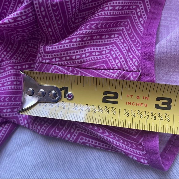 Prana Chevron Print Running Shorts, M - Picture 9 of 10